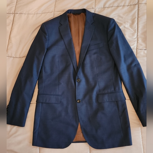 Brooks Brothers Brooksgate Milano Blue Slim fit Suit - Picture 3 of 8